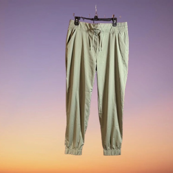 Eddie Bauer Olive Green Drawstring Joggers - Picture 3 of 4